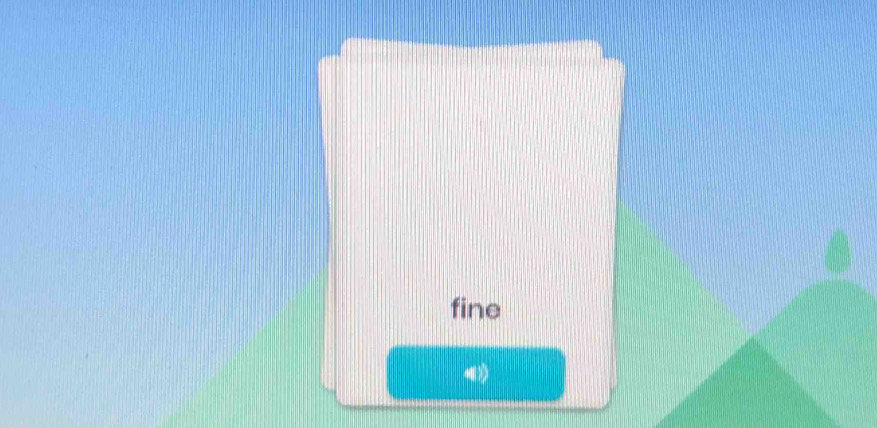 fine 
》