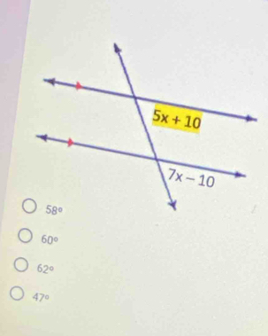 60°
62°
47°