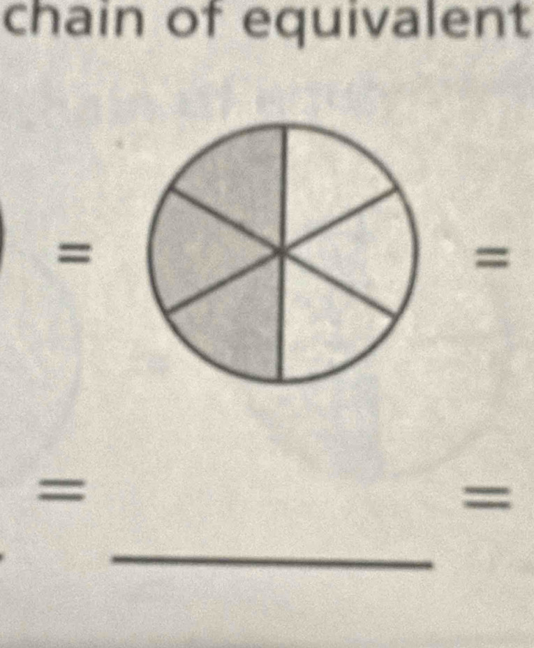 chain of equivalent 
= 
= 
= 
= 
_