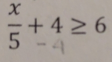 ह+⁴≥6