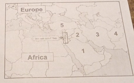 Europe
5
Ses ase nond "Aap 2 3 4
1
Africa