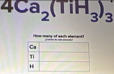 4Ca_2(TiH_3)_3