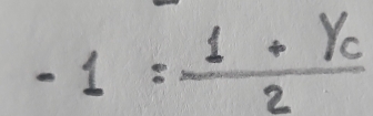 -1=frac 1+Y_C2