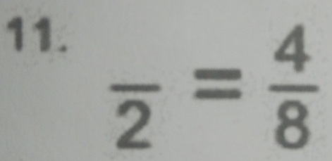 frac 2= 4/8 