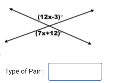 Type of Pair : ^