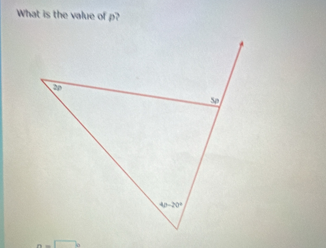 What is the value of p?
n=□ o