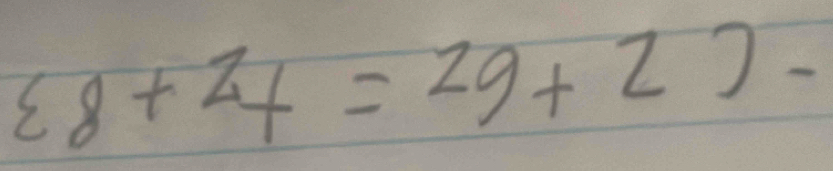  8+2+=29+2)-