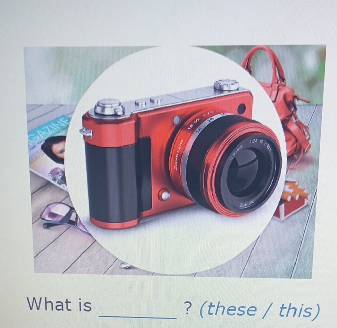 What is _? (these / this)