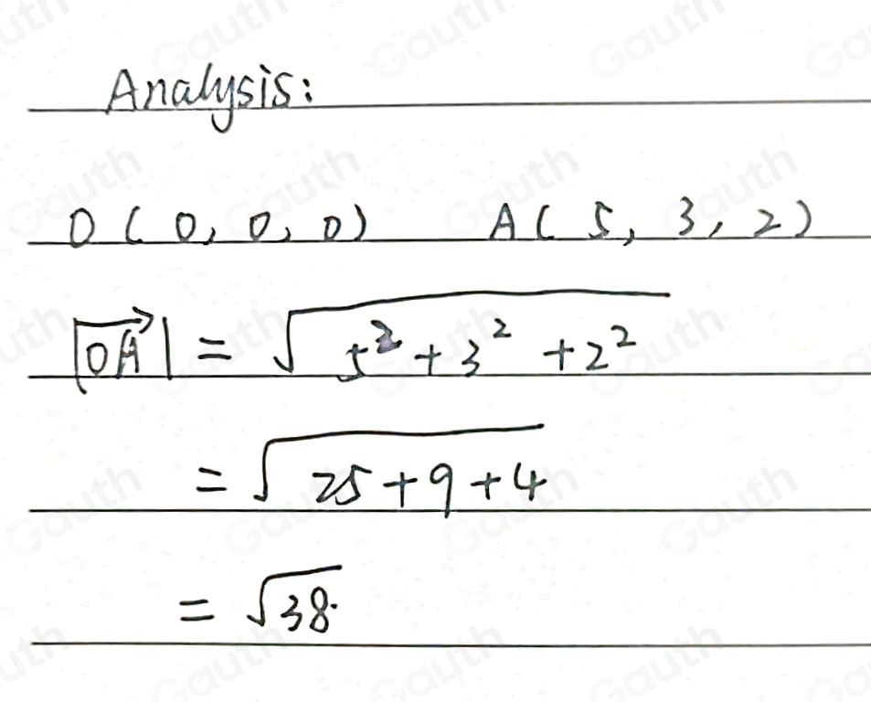 Solved: Relative to a fixed origin O the point A has position vector 5i ...