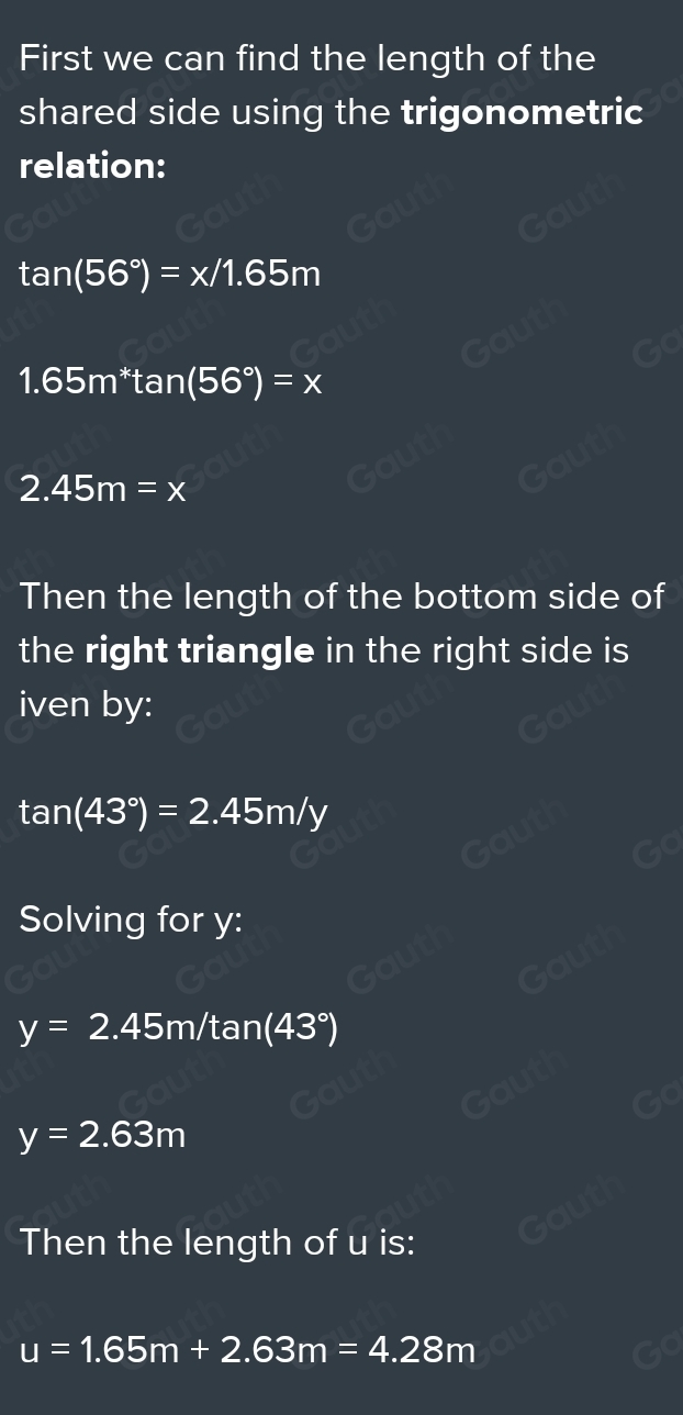 Solved: Some of the dimensions of a house are shown below. Calculate ...