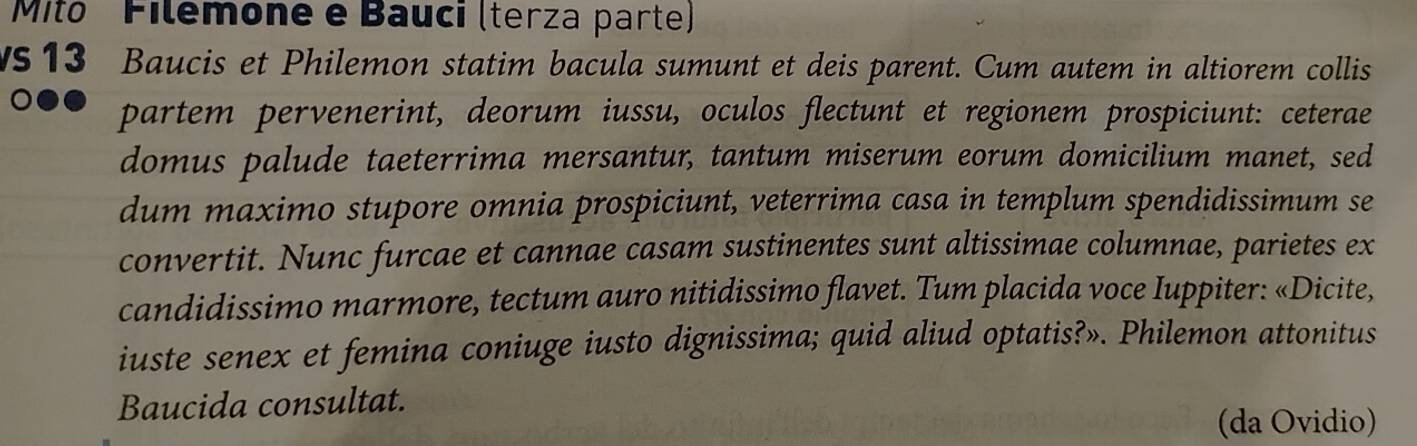 Risolto:Mito Filemone e Baucí (terza parte) W $ 13 Baucis et Philemon ...