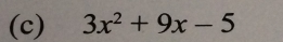 3x^2+9x-5