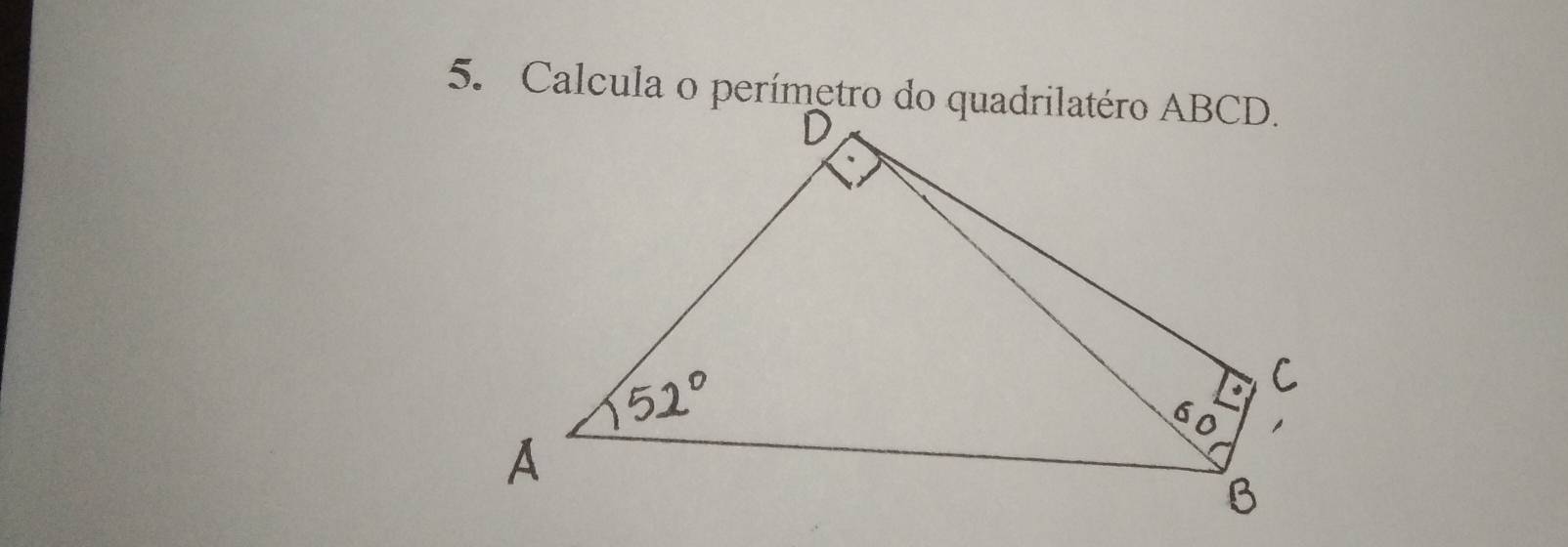 Calcula o perímetro