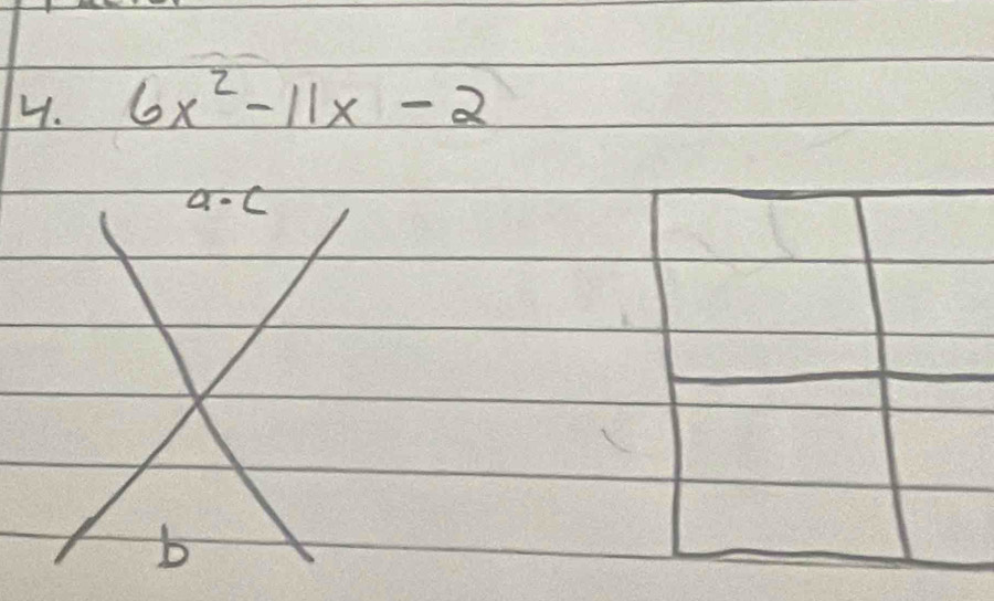 6x^2-11x-2