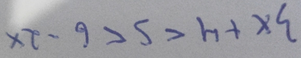 xt-9>5>h+x