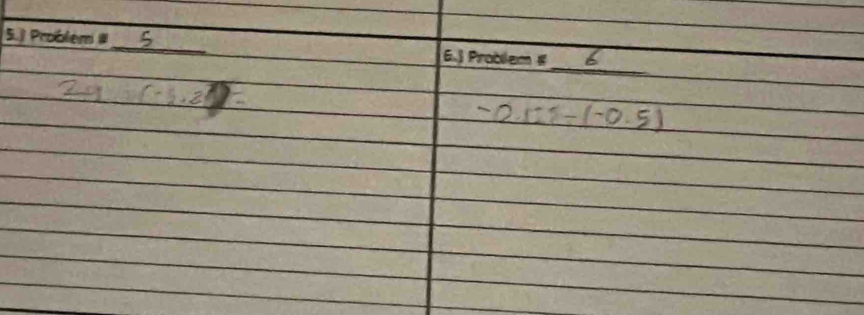 5.) Problem III_ 6. Problem #