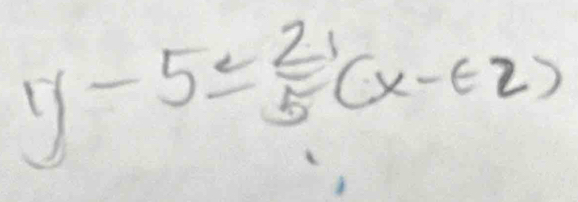 y-5≤  21/5 (x-∈ Z)