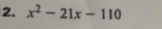 x^2-21x-110