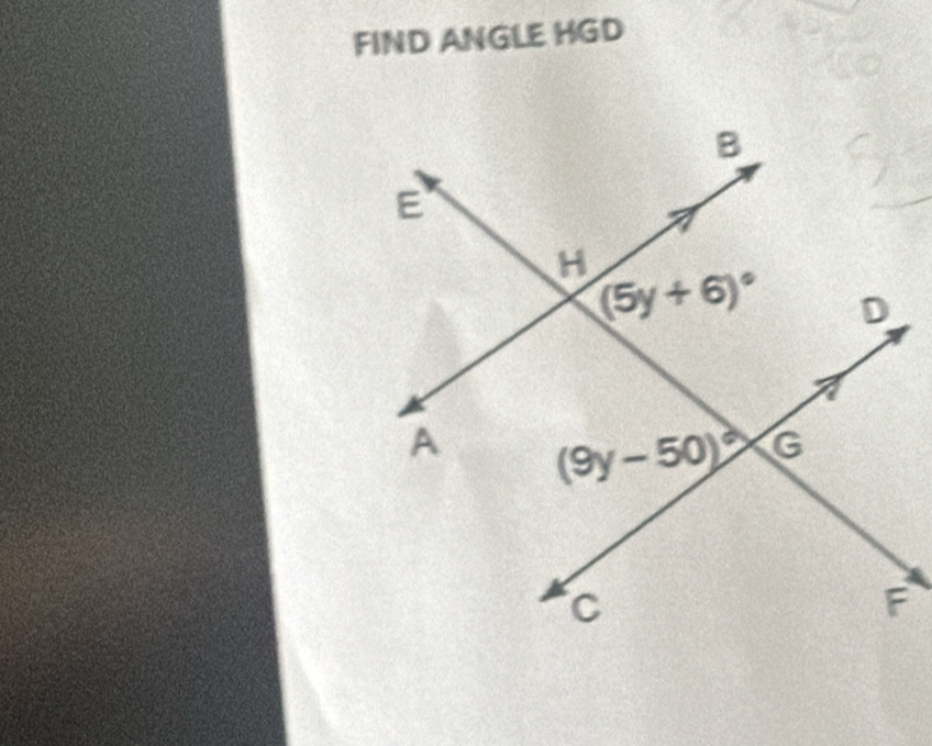 FIND ANGLE HGD