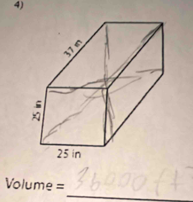 Volume =