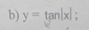 y=tan |x|;