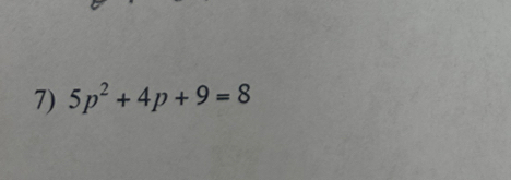 5p^2+4p+9=8