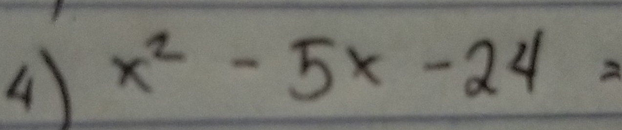 4 x^2-5x-24=