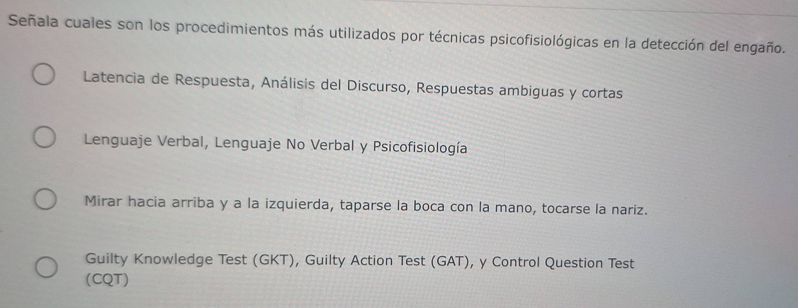 Resuelto:Señala cuales son los procedimientos más utilizados por ...