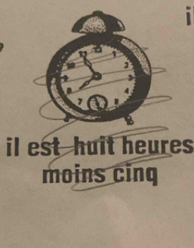 il est huit heures