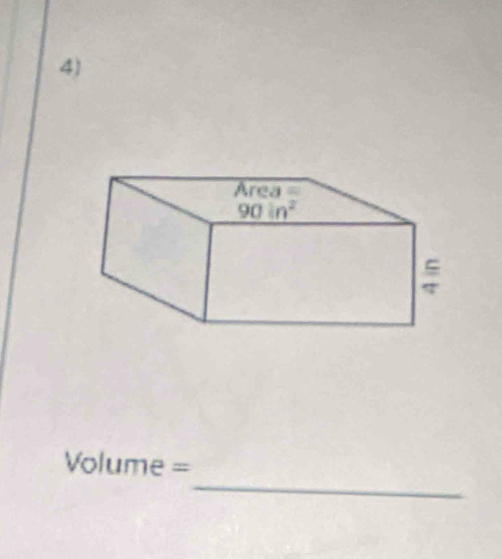 Volume =