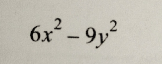 6x^2-9y^2