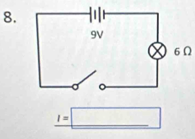 6Ω
_ I=□ 