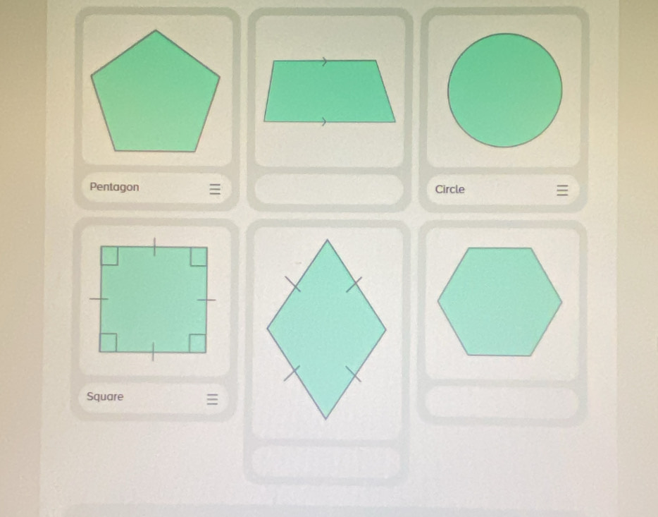 Pentagon Circle 
Square