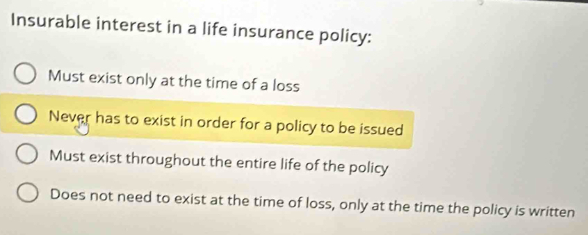 In Life Insurance Insurable Interest Must Exist: Why It Matters