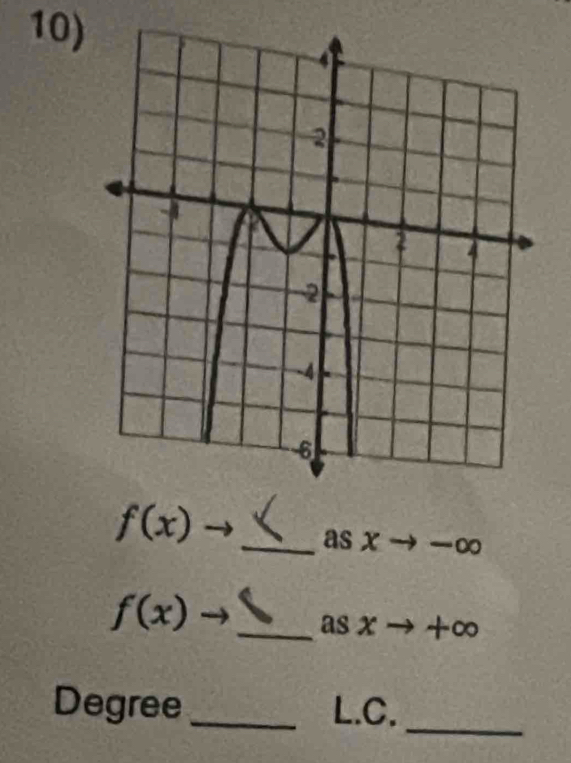 f(x)
_as x -∞
f(x)
_as xto +∈fty
_ 
Degree _L.C.