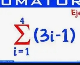 a I
Ej
sumlimits _(i=1)^4(3i-1)