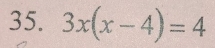 3x(x-4)=4