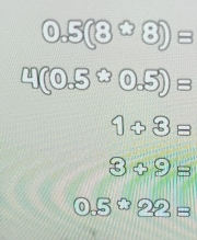 0.5(:3 * 8 8
4(0,3) 0.5) =
u_1
1+3=
3+9=
0 5 * 22 =