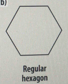 Regular
hexagon