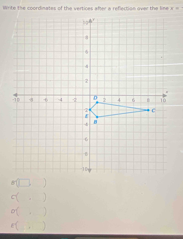 x=
B')
-j
C' ()
D'()
E'()