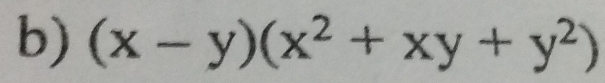 (x-y)(x^2+xy+y^2)