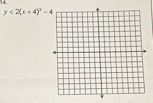 y<2(x+4)^2-4