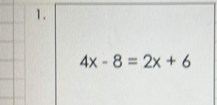 4x-8=2x+6