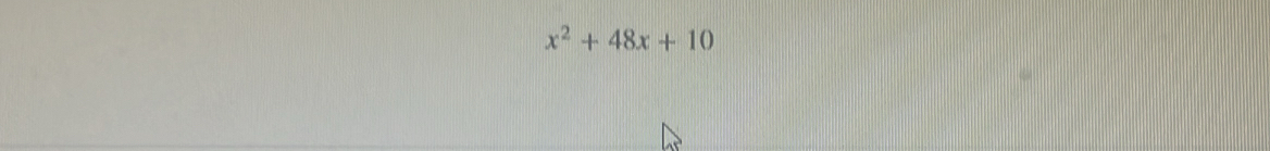 x^2+48x+10