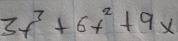 3x^3+6x^2+9x