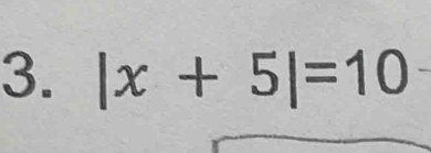 |x+5|=10