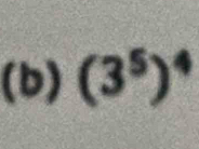 (3^5)^4