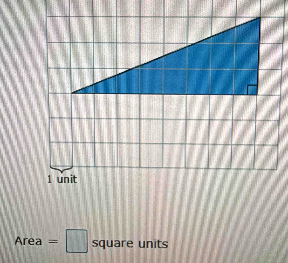 unit 
Al rea  □ /□   =□ square units
□