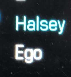 Halsey 
Ego