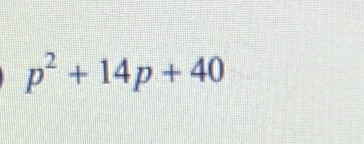 p^2+14p+40